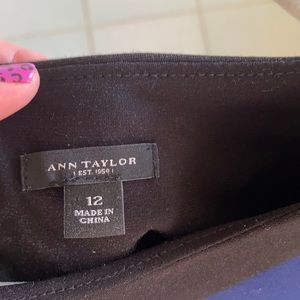 Navy and Black Dress